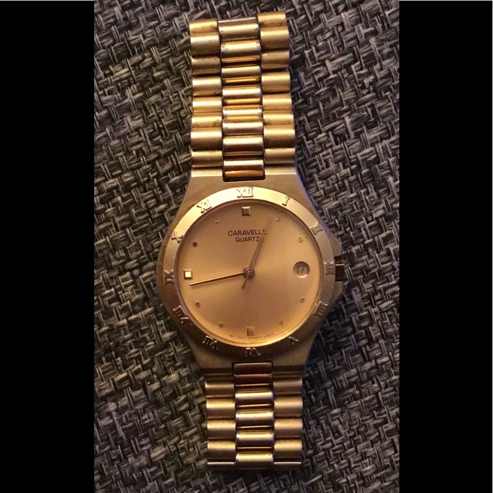 Vintage Bulova Caravelle Quartz Watch Gem